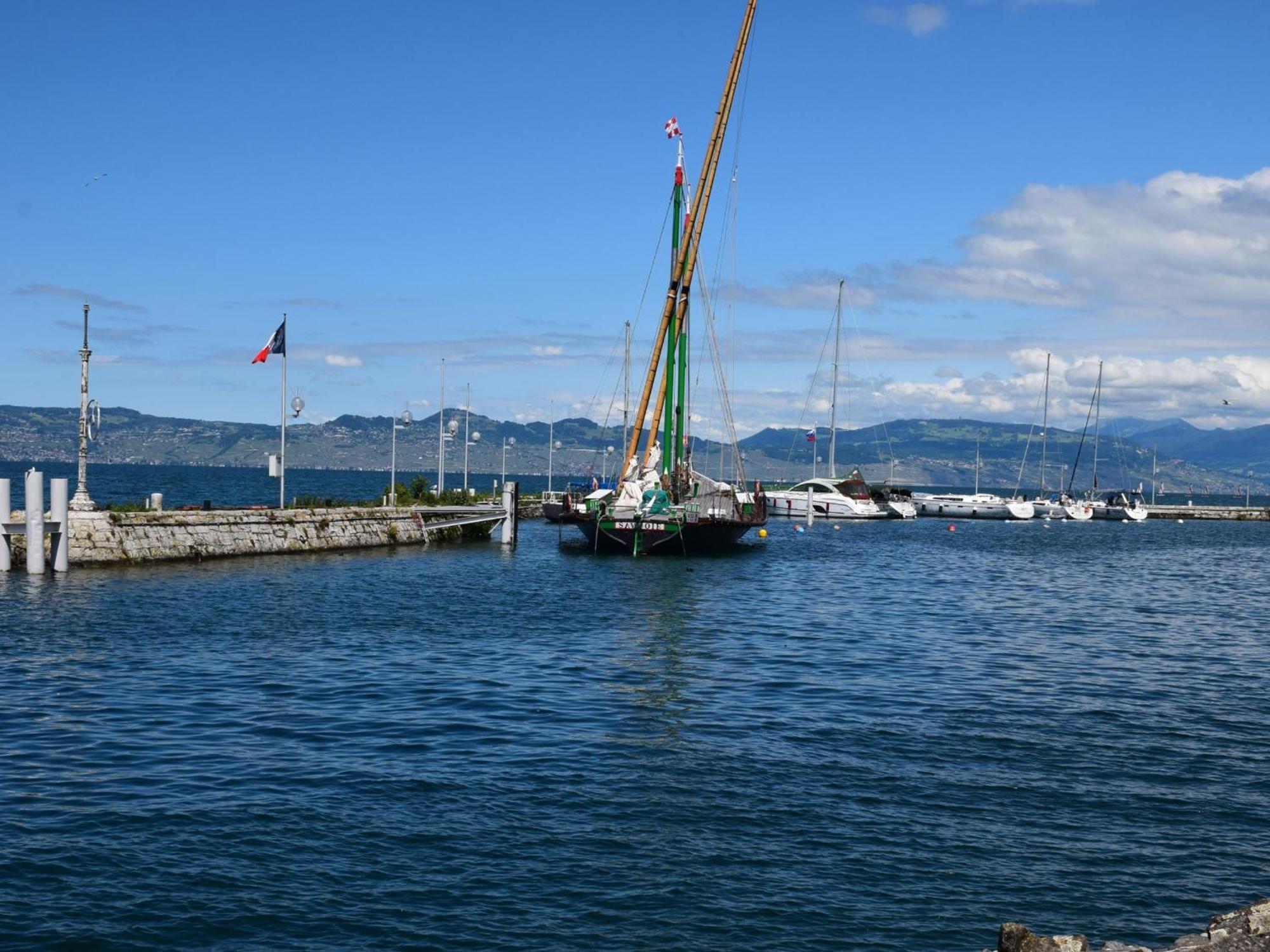 Appartement Charmant Avec Balcon, Wifi Et Animaux Admis A Evian-Les-Bains - Fr-1-498-14 ภายนอก รูปภาพ